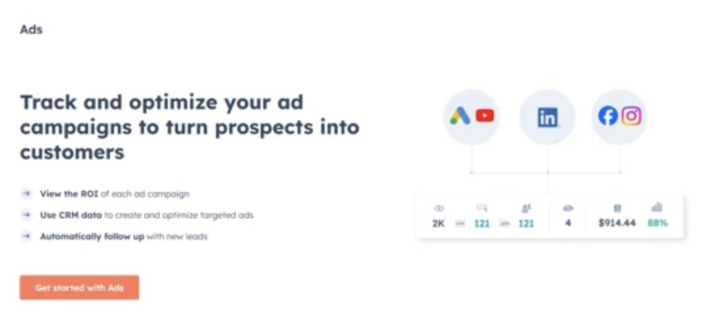 hubspot ads